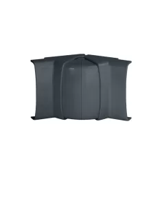 Bocchiotti b03067 variabler interner Eckkanalrahmen AICN schwarzer Schiefer